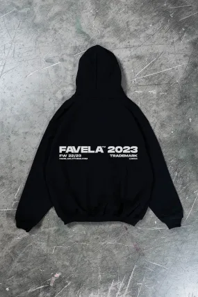2023 BLACK OVERSIZED HOODIE