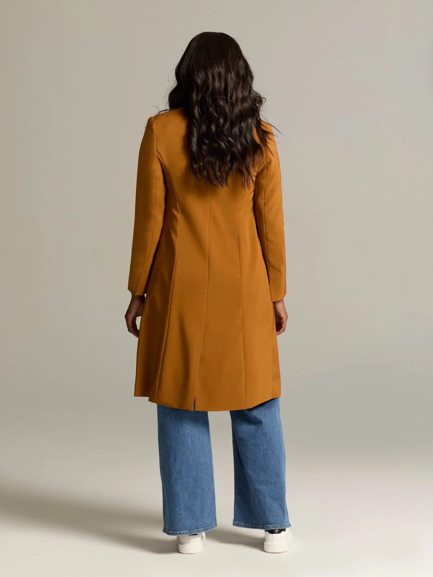Adalee Long Blazer Coat
