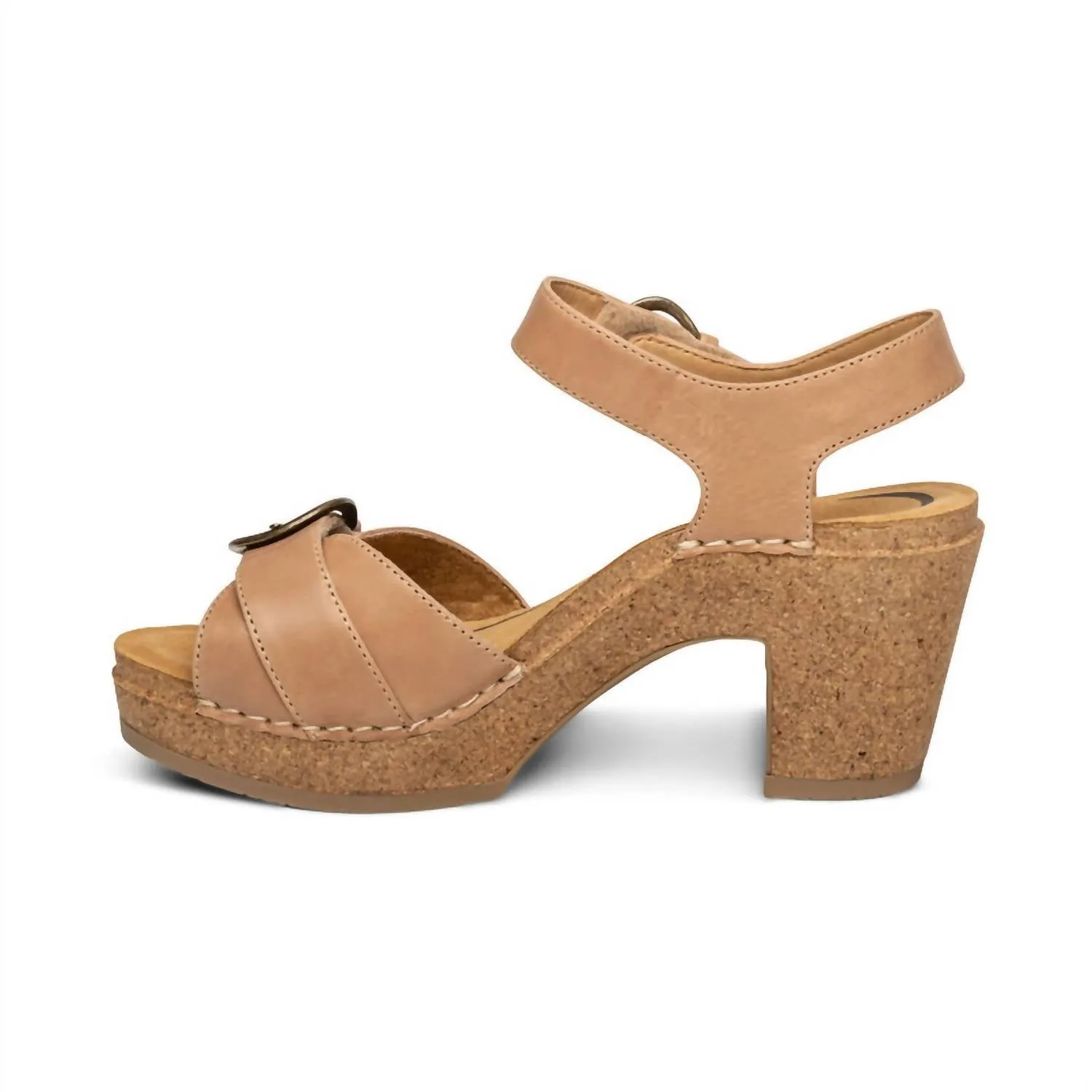 Aetrex - Women's Tory Open Toe Heel Sandal