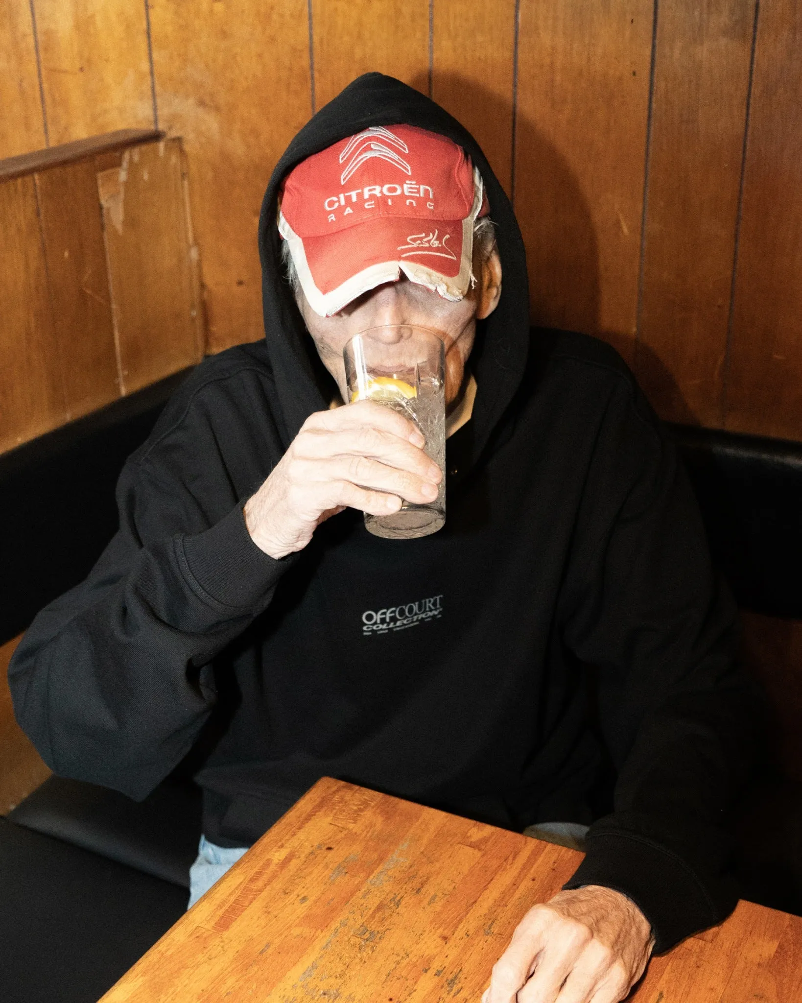 AGF Collab, Hoodie Oversized (Black)