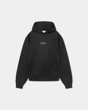 AGF Collab, Hoodie Oversized (Black)