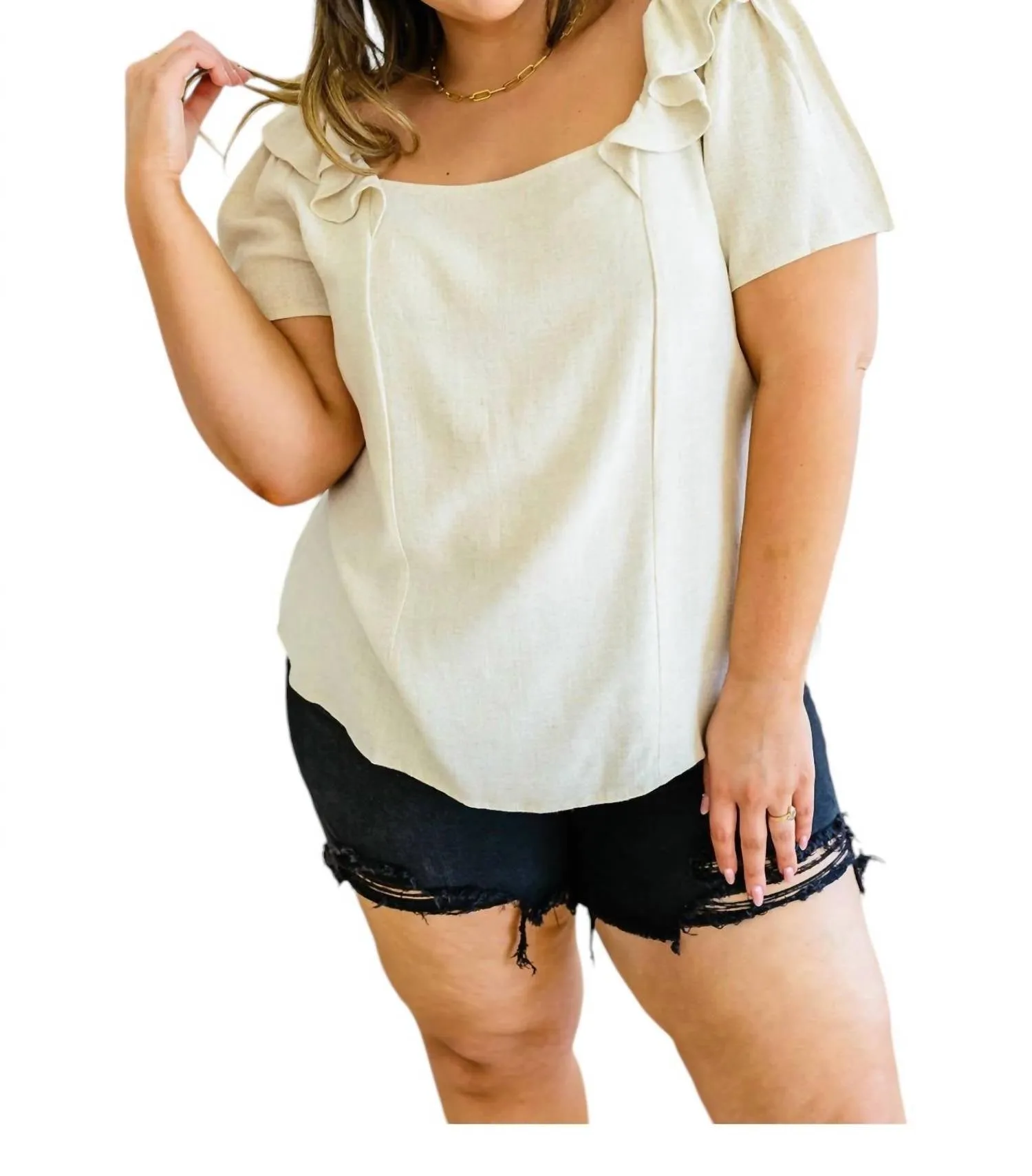 Andree By Unit - Old Town Moments Top Blouse