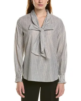 Anne Klein Tie Neck Blouse