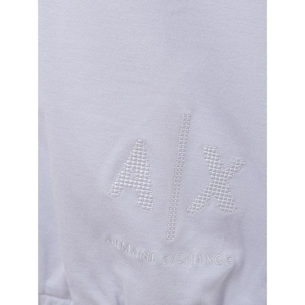 Armani Exchange Chic White Viscose Sweater for Dame