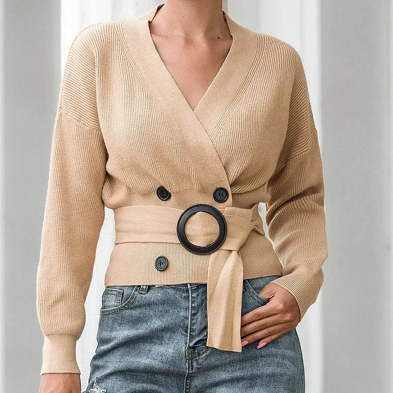 Better Belt Chic Sweater