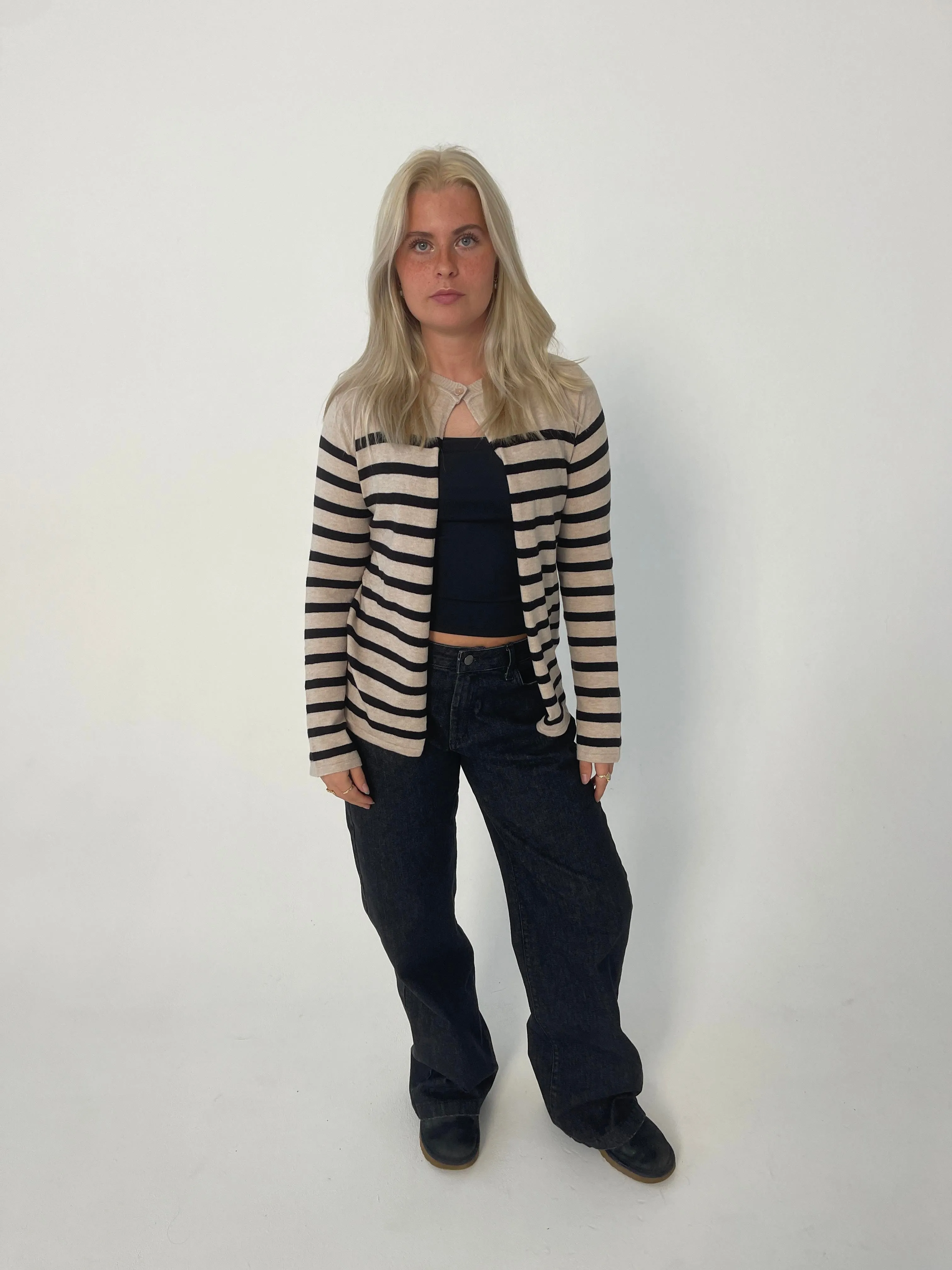 Casual Vest | Casual Enkel Knoopje Vest