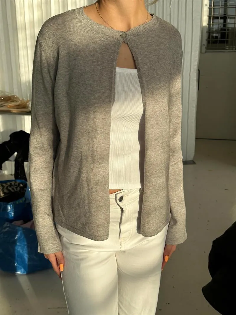 Casual Vest | Casual Enkel Knoopje Vest