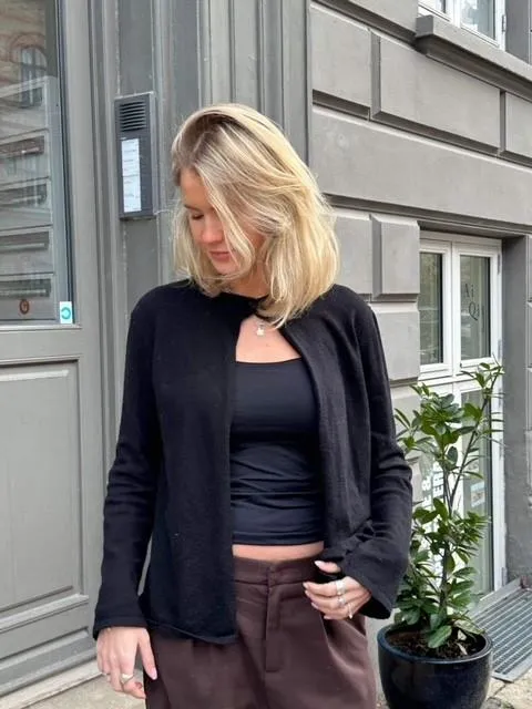 Casual Vest | Casual Enkel Knoopje Vest