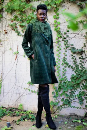 Chester Coat - Green Dot
