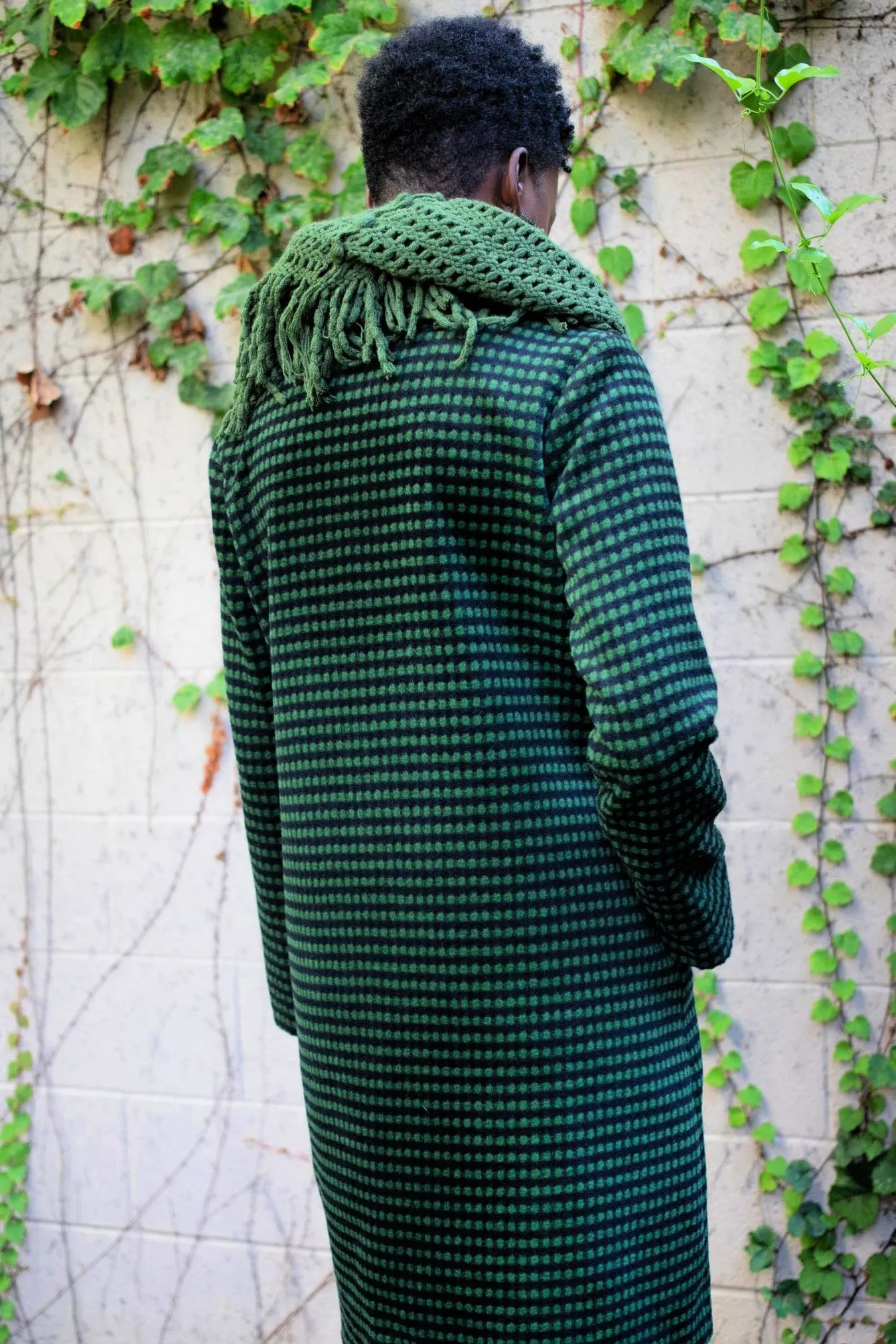 Chester Coat - Green Dot