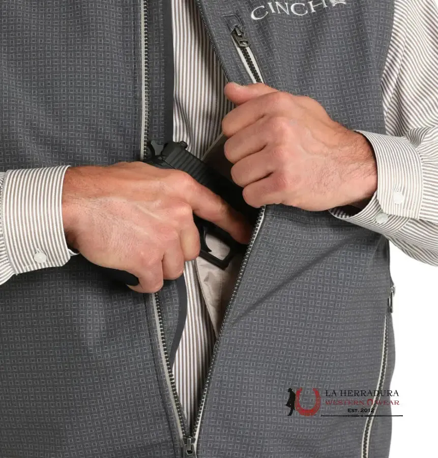 CINCH GREY VEST