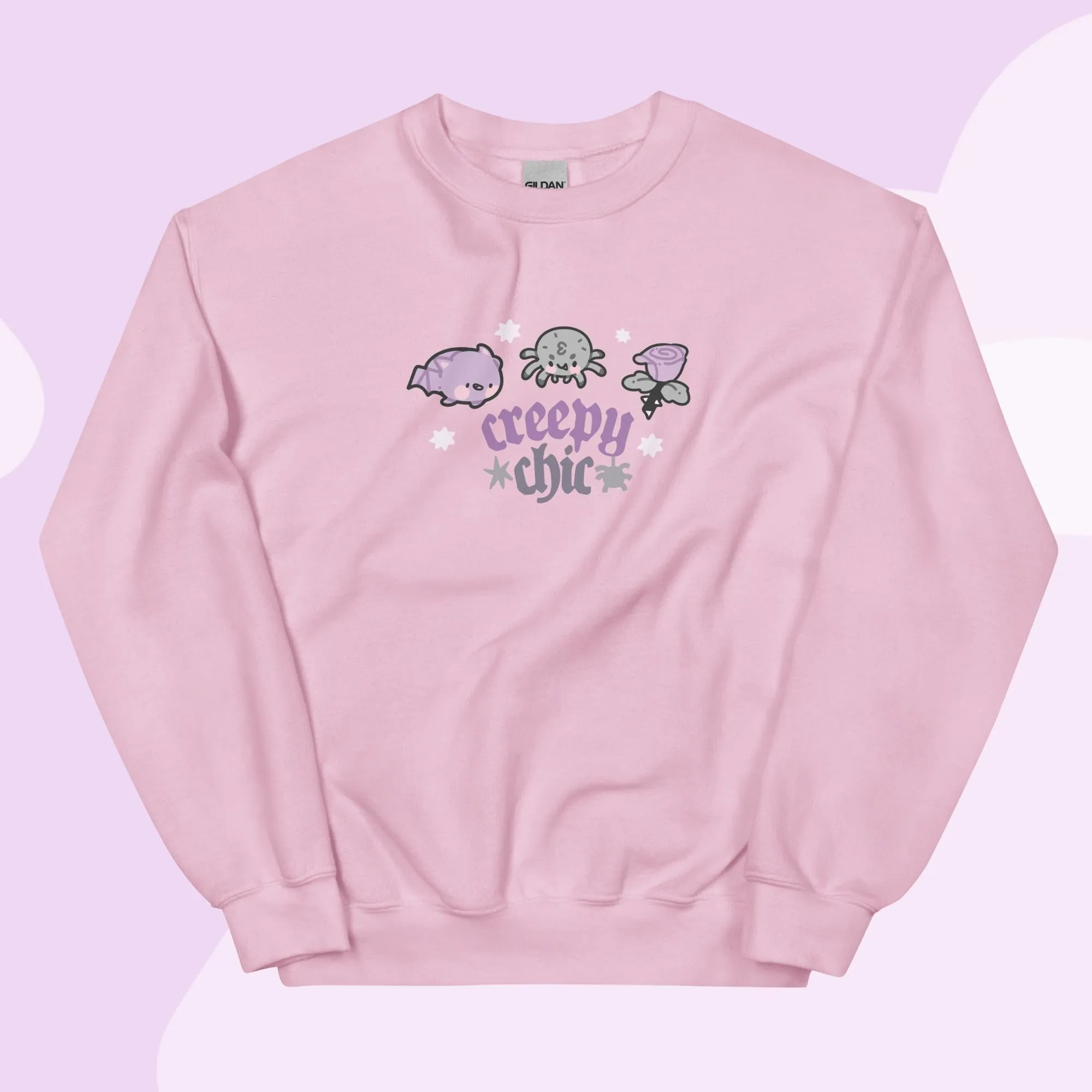 Creepy Chic Kawaii Gothic Halloween Sweater | Spooky Cute Vampies Vault Jumper | Cozy Autumn Aesthetic