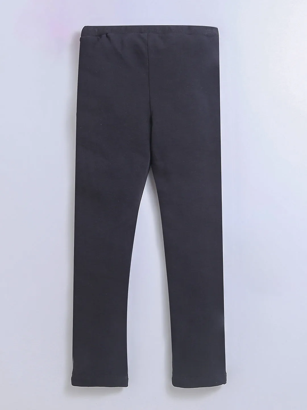 Fleece Black Track Pant/Legging for Boys