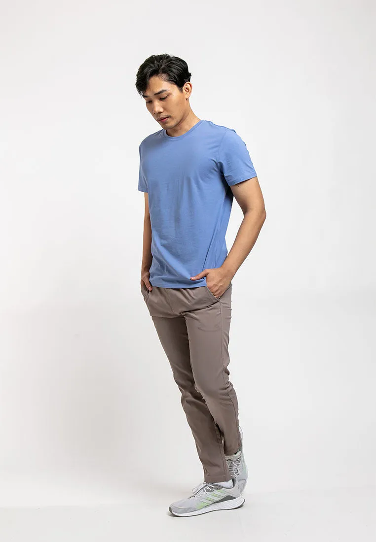 Forest Easy Cotton Trousers Stretchable Slim Fit Long Pants Men | Seluar Lelaki Panjang  - 10749