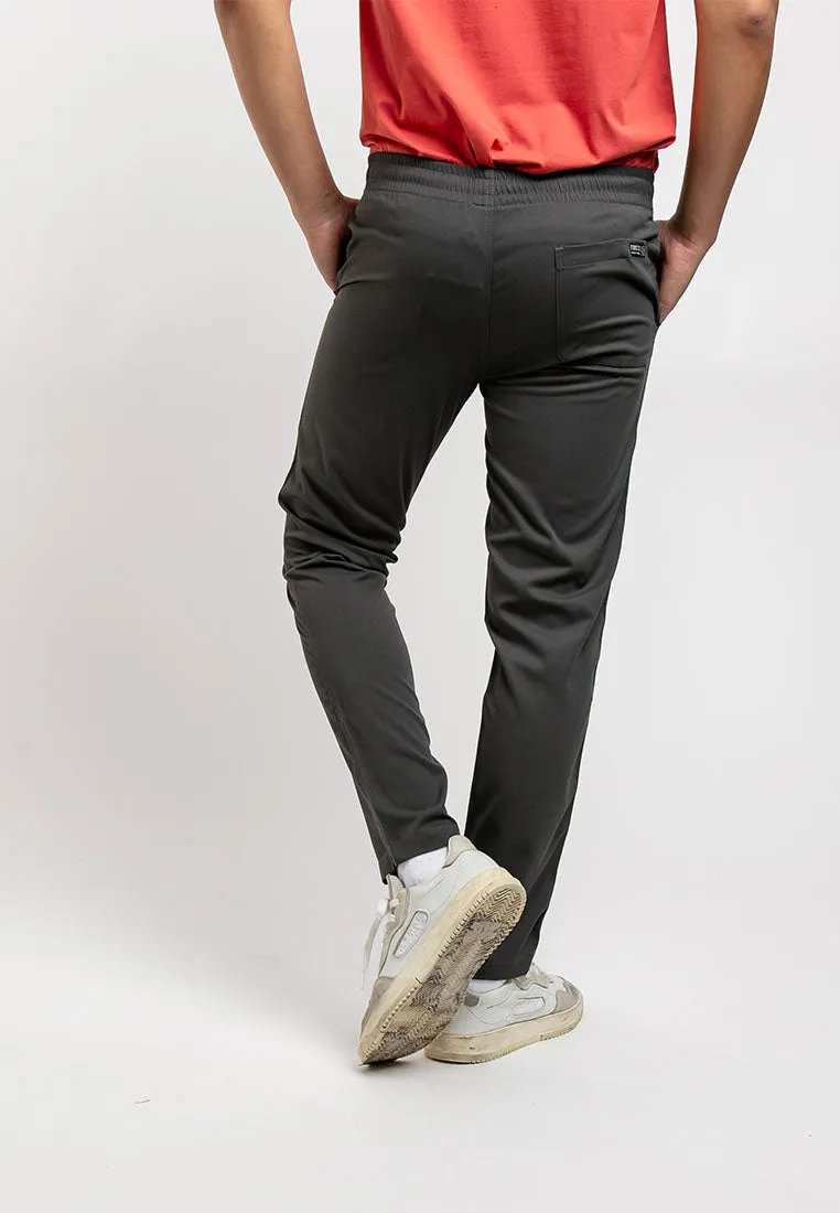 Forest Easy Cotton Trousers Stretchable Slim Fit Long Pants Men | Seluar Lelaki Panjang  - 10749