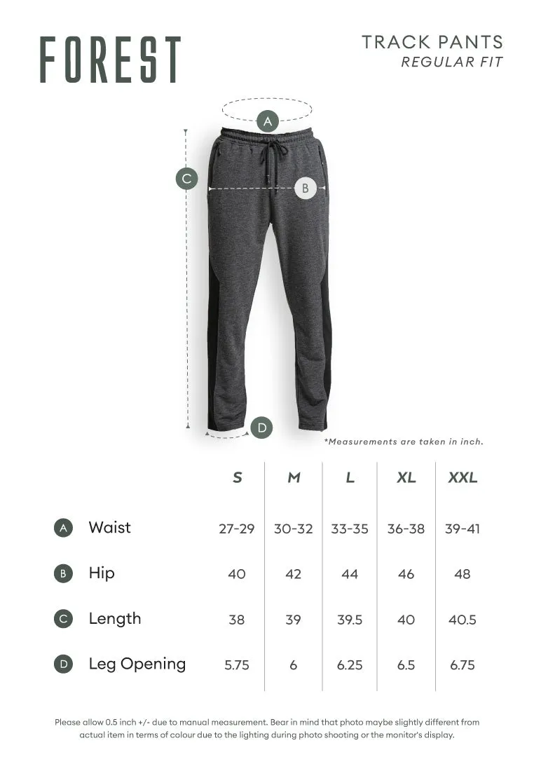 Forest Premium Soft Cotton Stretchable Jogger Pants Men | Seluar Lelaki Jogger - 10763