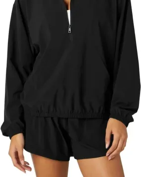 In Stride Pullover in Black | Black