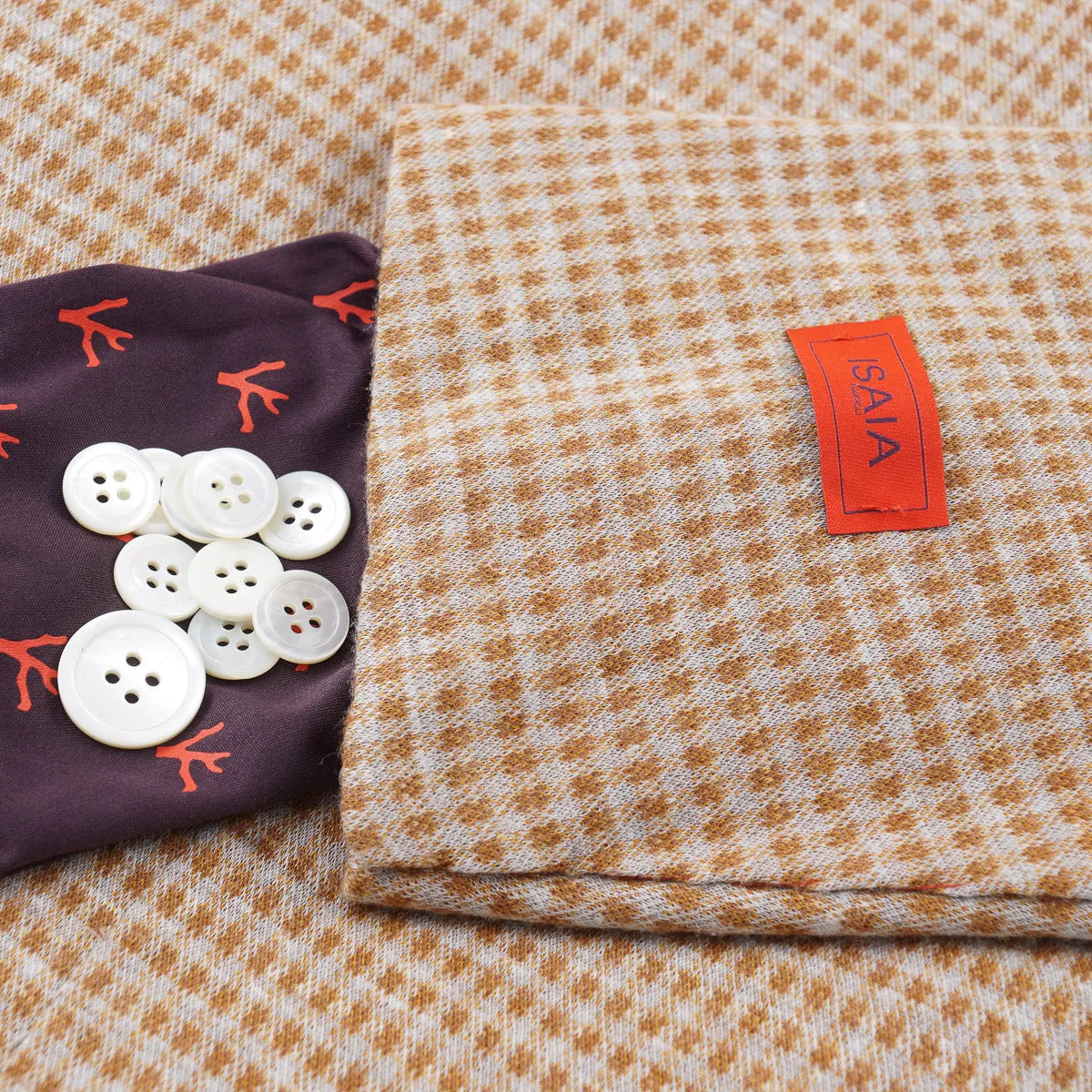 Isaia Lightweight Jersey Sport Coat