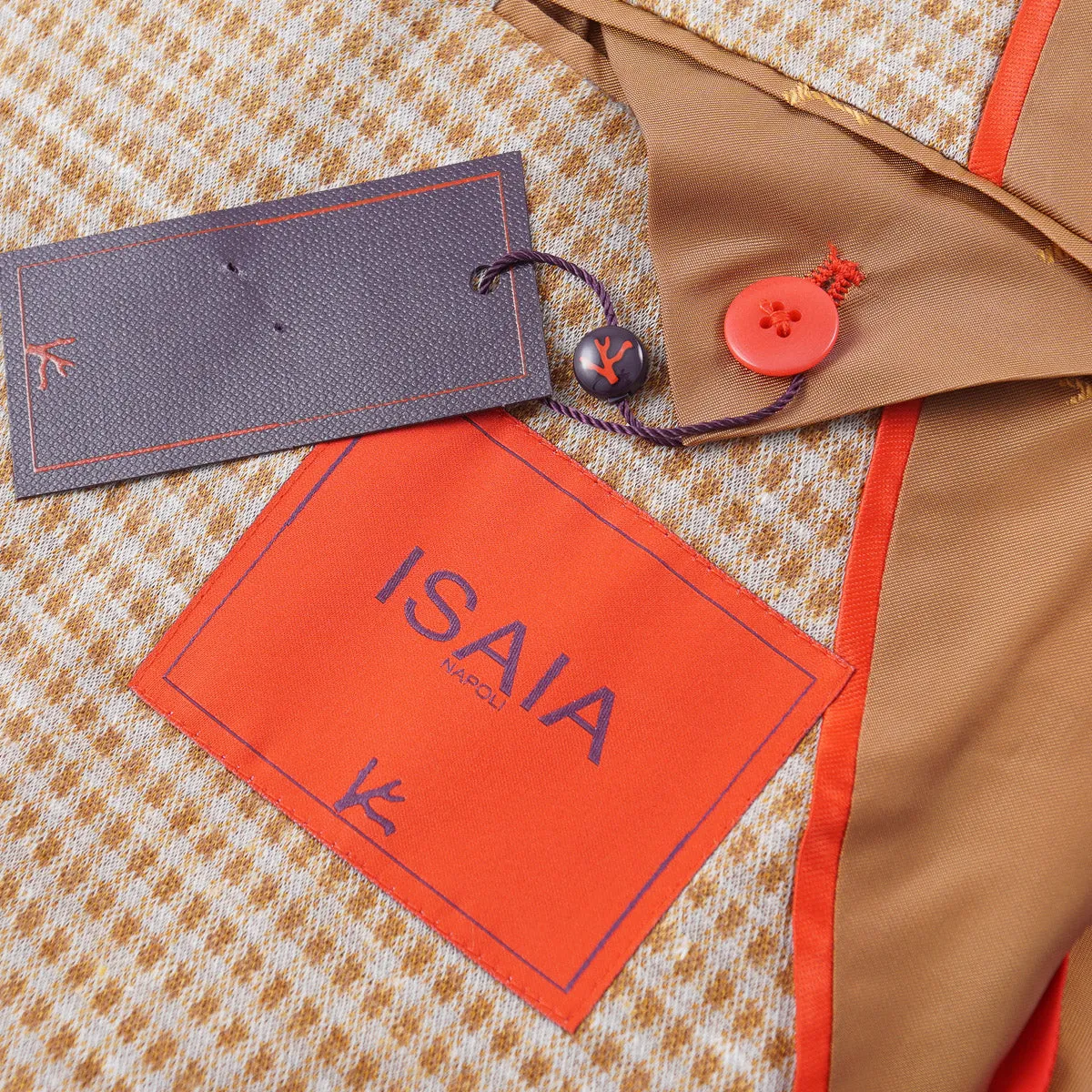 Isaia Lightweight Jersey Sport Coat