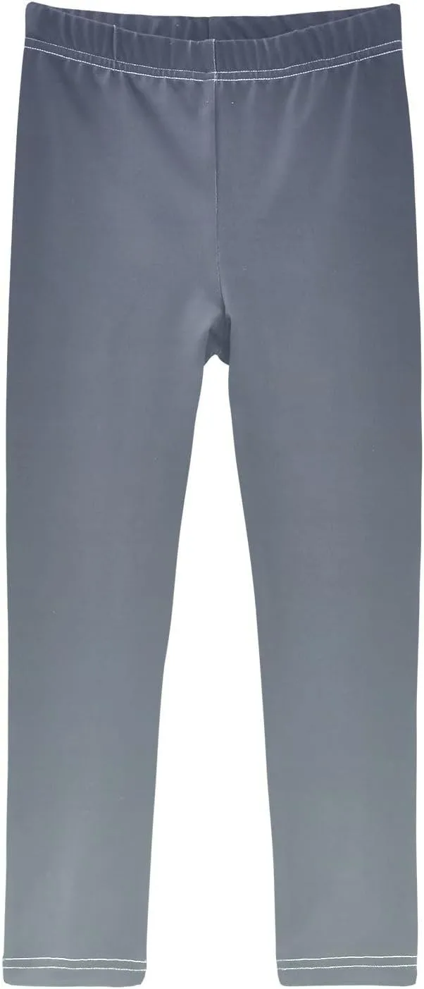 J JOYSAY Blue Pink Gradient Girls Leggings Kids Yoga Pants