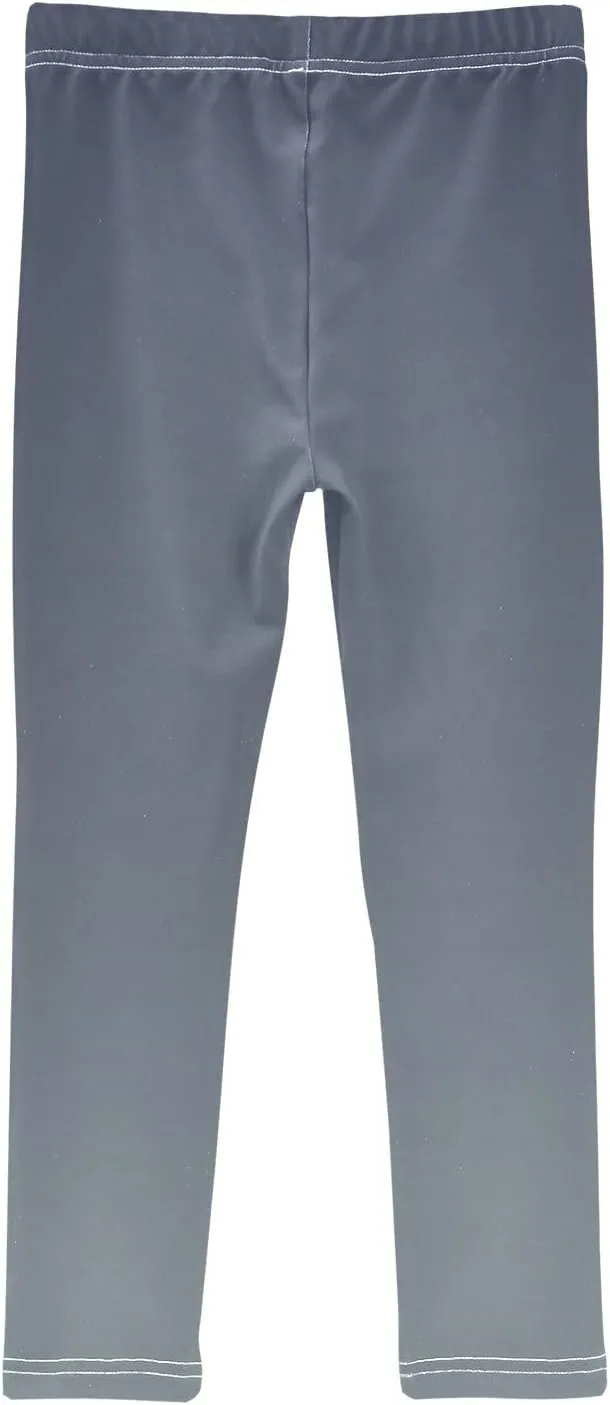 J JOYSAY Blue Pink Gradient Girls Leggings Kids Yoga Pants