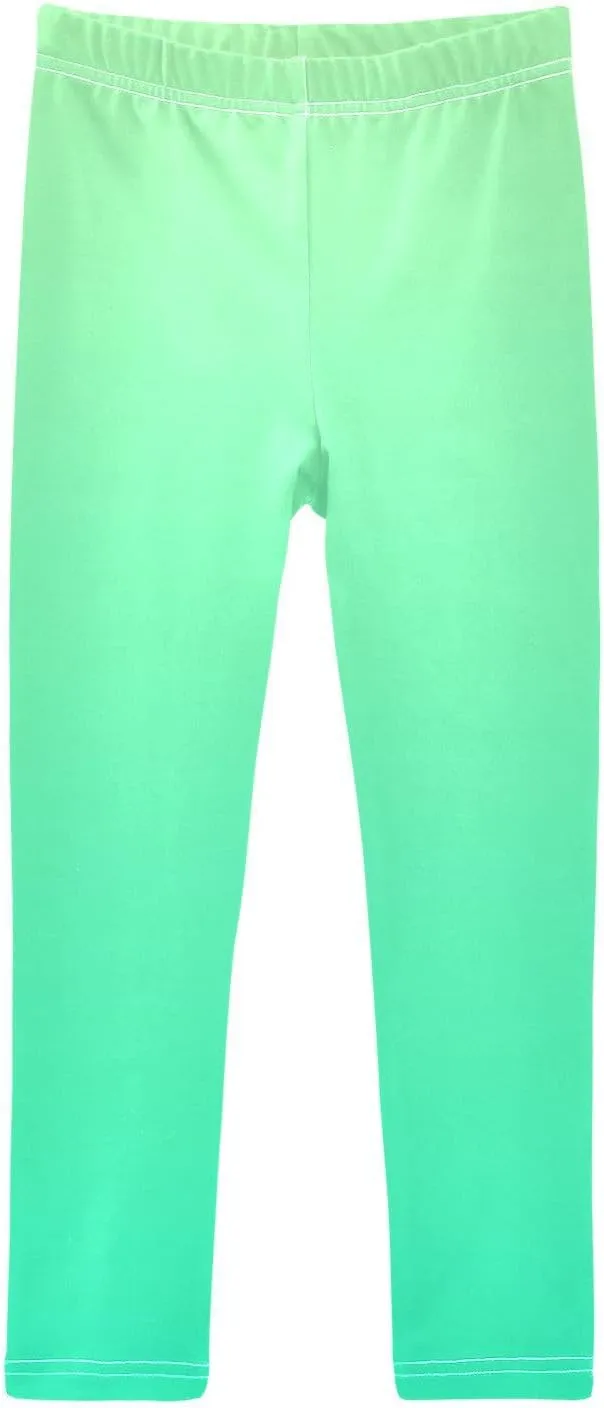 J JOYSAY Blue Pink Gradient Girls Leggings Kids Yoga Pants