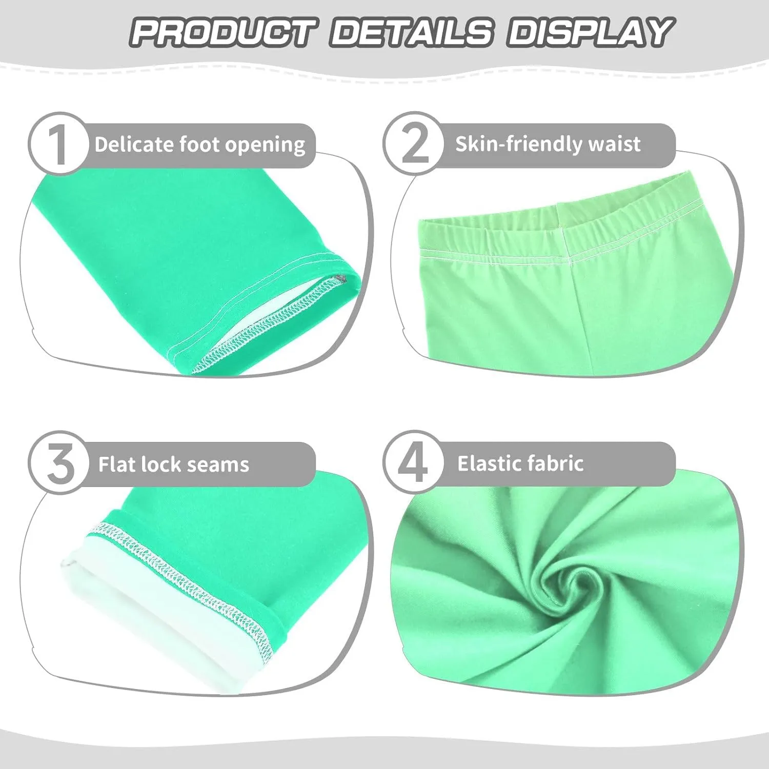 J JOYSAY Blue Pink Gradient Girls Leggings Kids Yoga Pants