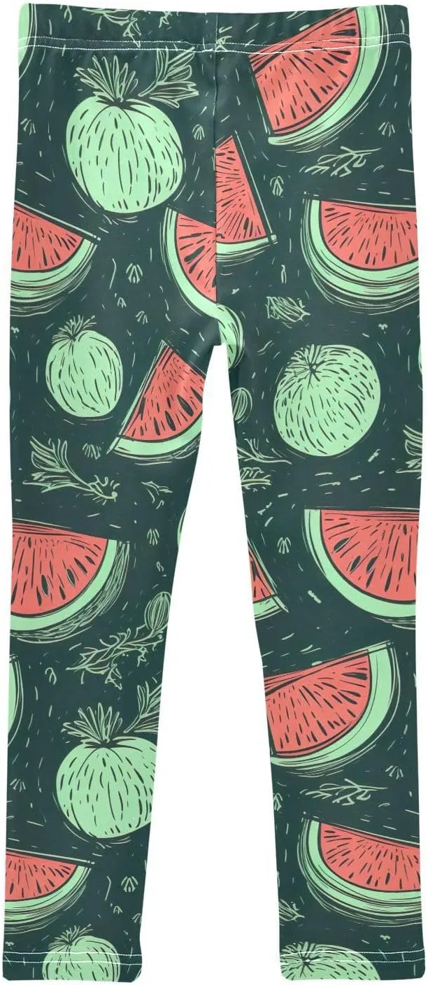 J JOYSAY Watermelons Summer Girls Leggings Girls Yoga Pants