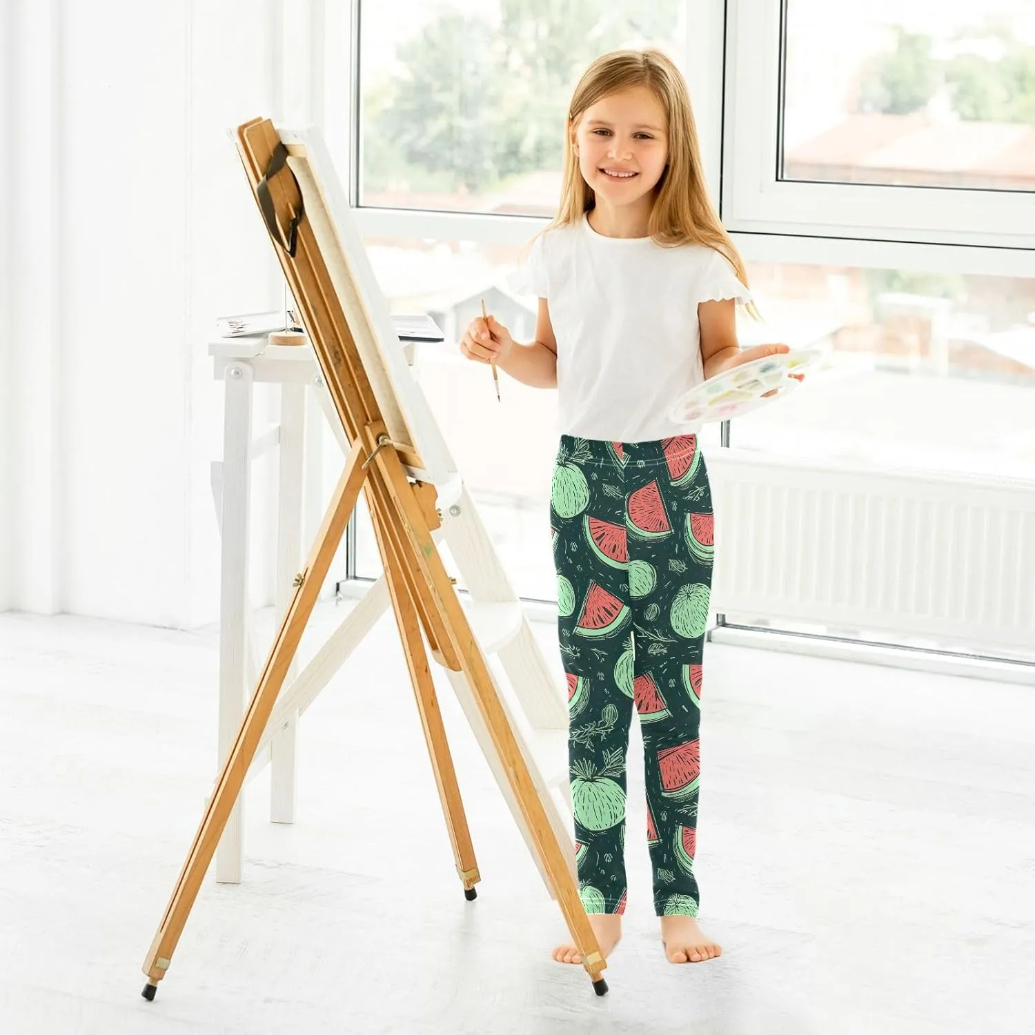 J JOYSAY Watermelons Summer Girls Leggings Girls Yoga Pants
