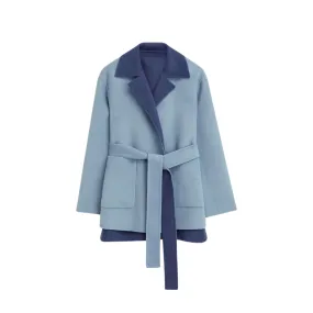 JOSEPH ARNOLD REVERSIBLE DOUBLE FACE CASHMERE COAT