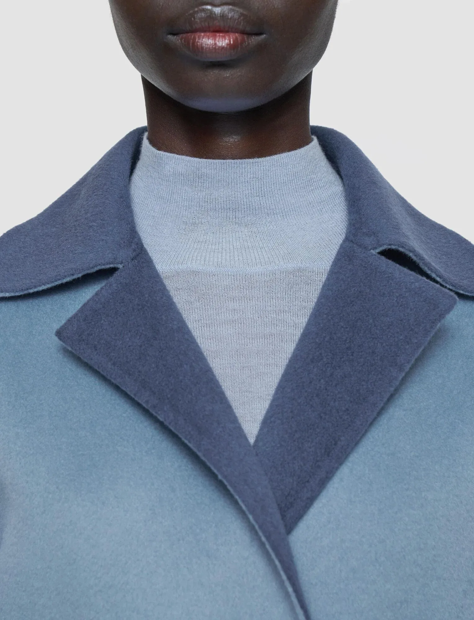 JOSEPH ARNOLD REVERSIBLE DOUBLE FACE CASHMERE COAT