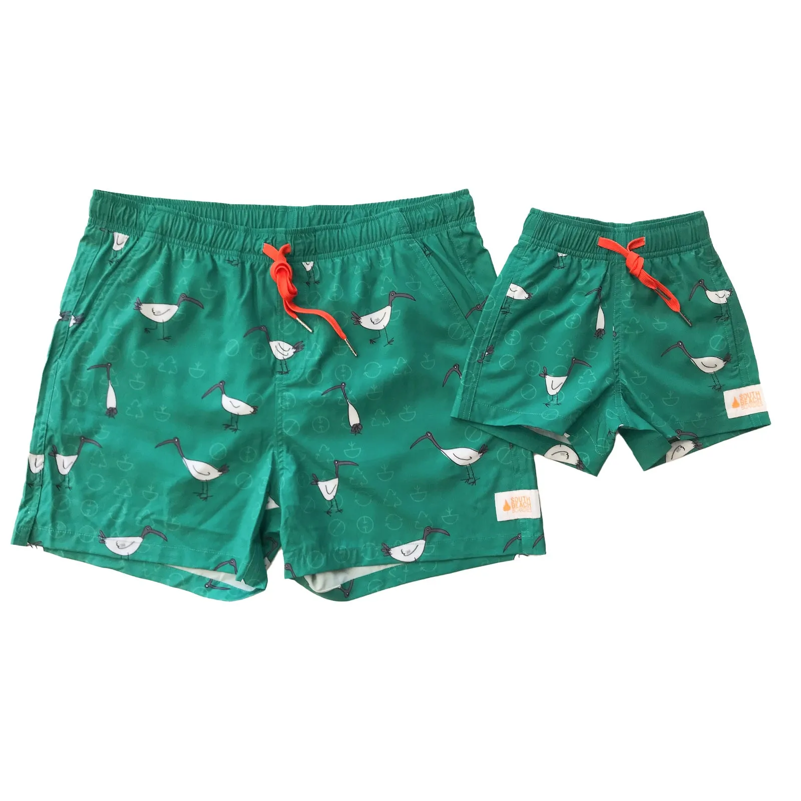 Kids Stretchy Trunks: Bin Chickens