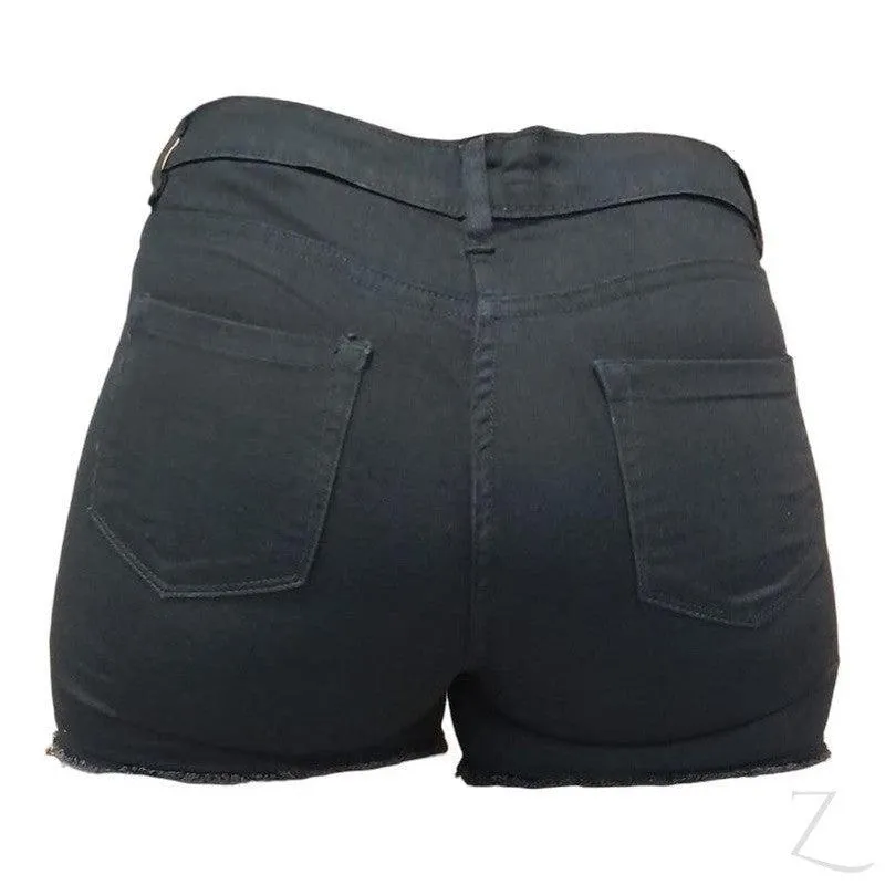 Ladies Super Strong Stretchy Denim Shorts | "Cope"