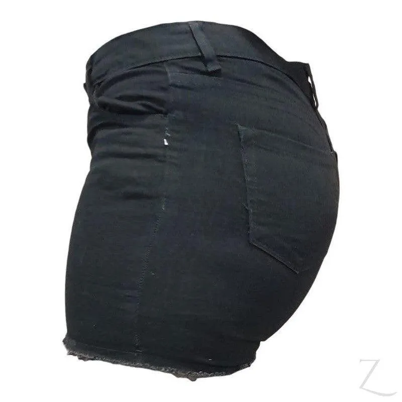 Ladies Super Strong Stretchy Denim Shorts | "Cope"