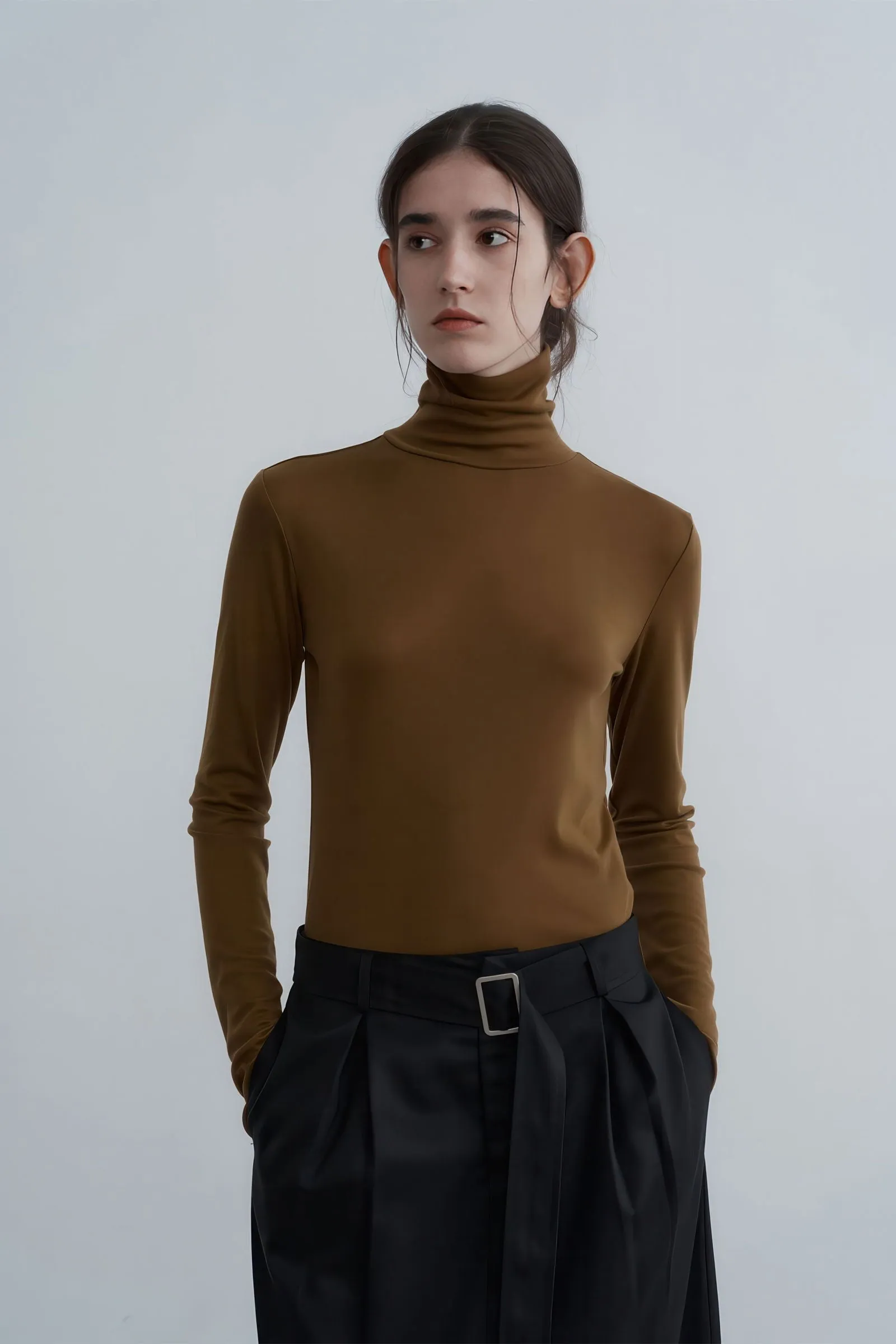 Layered Turtleneck Sweater - Chic Fall Essential