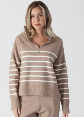 Lyla and Luxe Bobbi Stripped Sweater