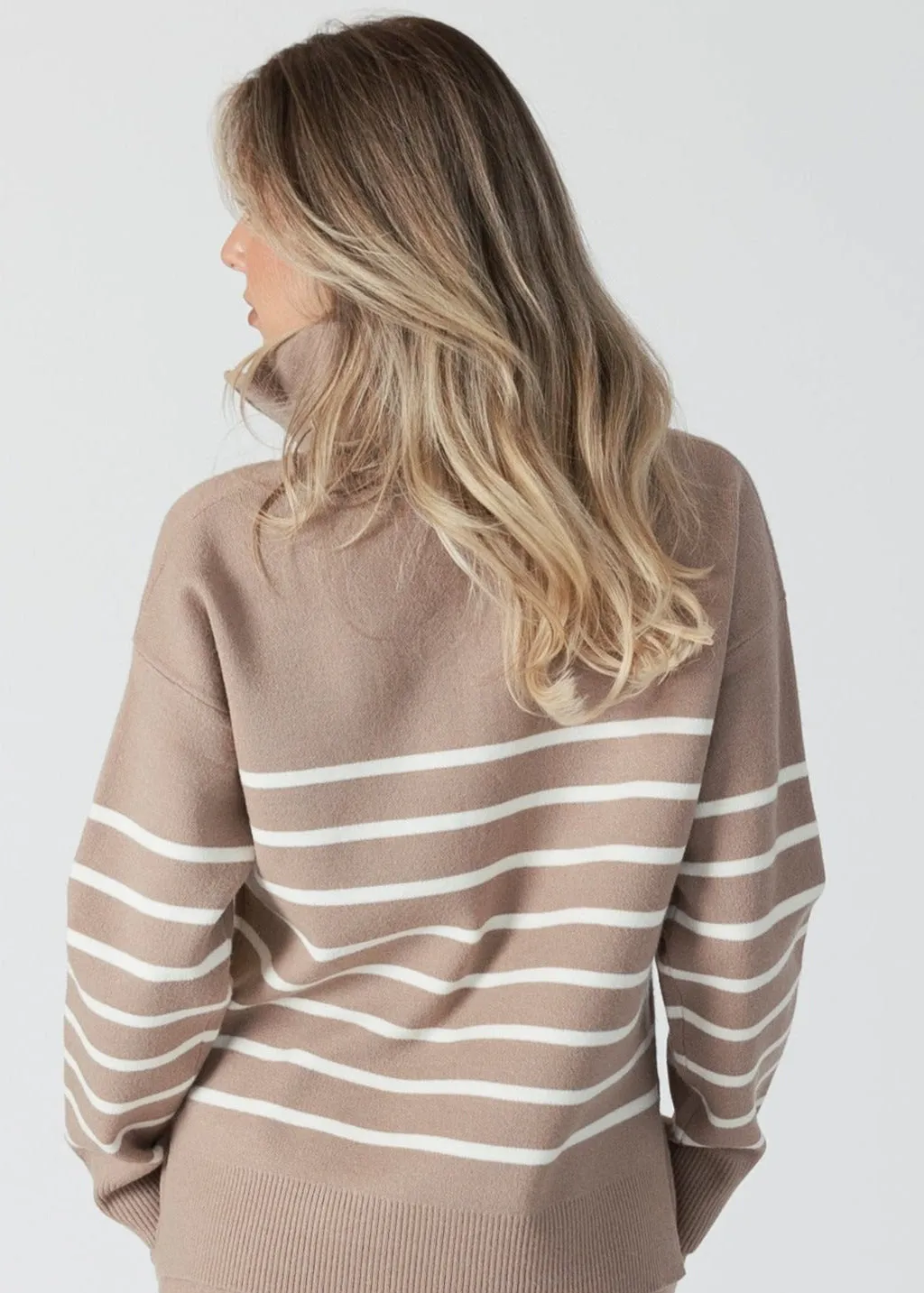 Lyla and Luxe Bobbi Stripped Sweater