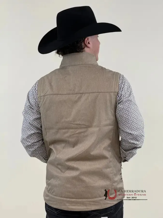 MENS CINCH BONDED VEST TAN