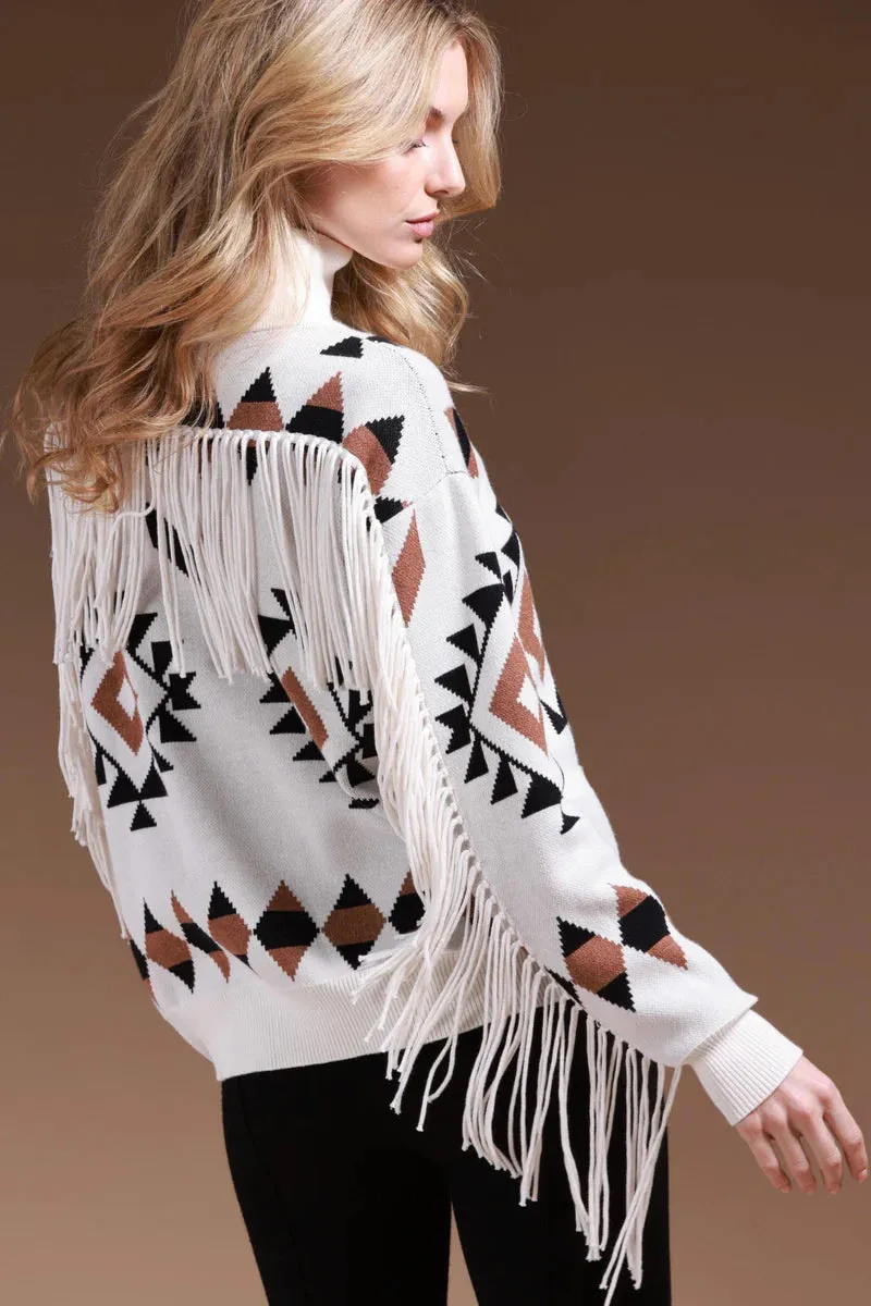 Mi9019 Aztec Cotton Zip Up