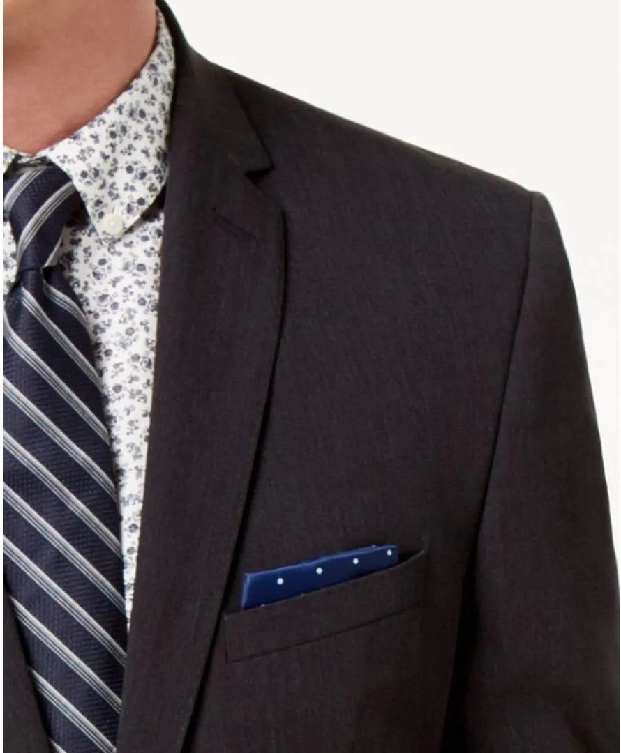Nick Graham Men's Slim Fit Stretch Finished Bottom Suit