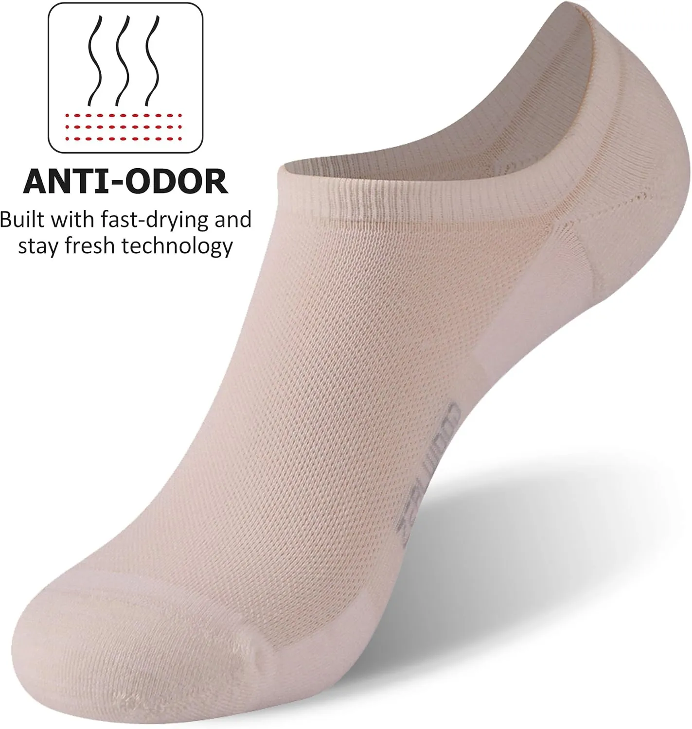 No Show Athletic Socks, ZEALWOOD Unisex Merino Wool Ultra-Light Running Tennis Golf Socks,1/3 Pairs