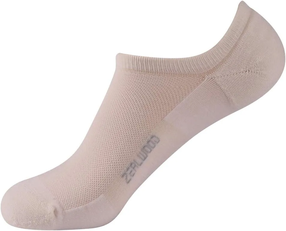 No Show Athletic Socks, ZEALWOOD Unisex Merino Wool Ultra-Light Running Tennis Golf Socks,1/3 Pairs