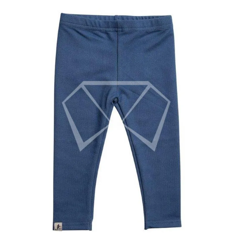 Pixie Label Denim Cotton Leggings
