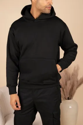 Premium Oversized Hoodie - Black