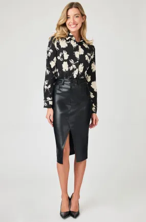 Printed Crepe Blouse
