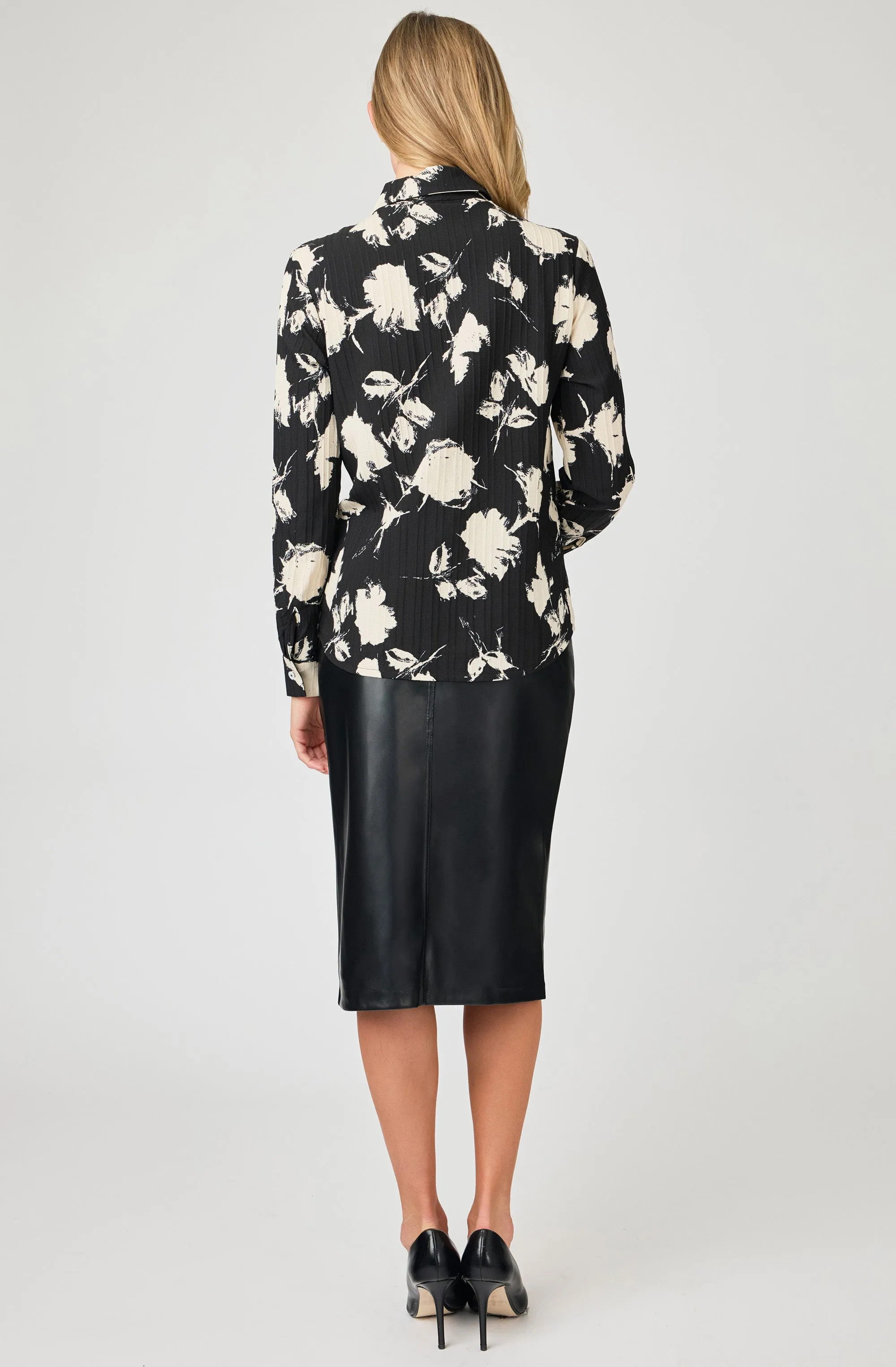 Printed Crepe Blouse