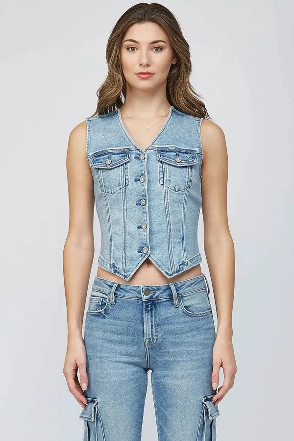Rebel Denim Vest