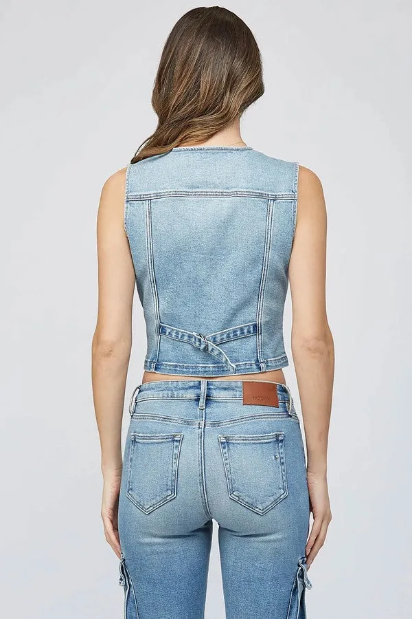 Rebel Denim Vest
