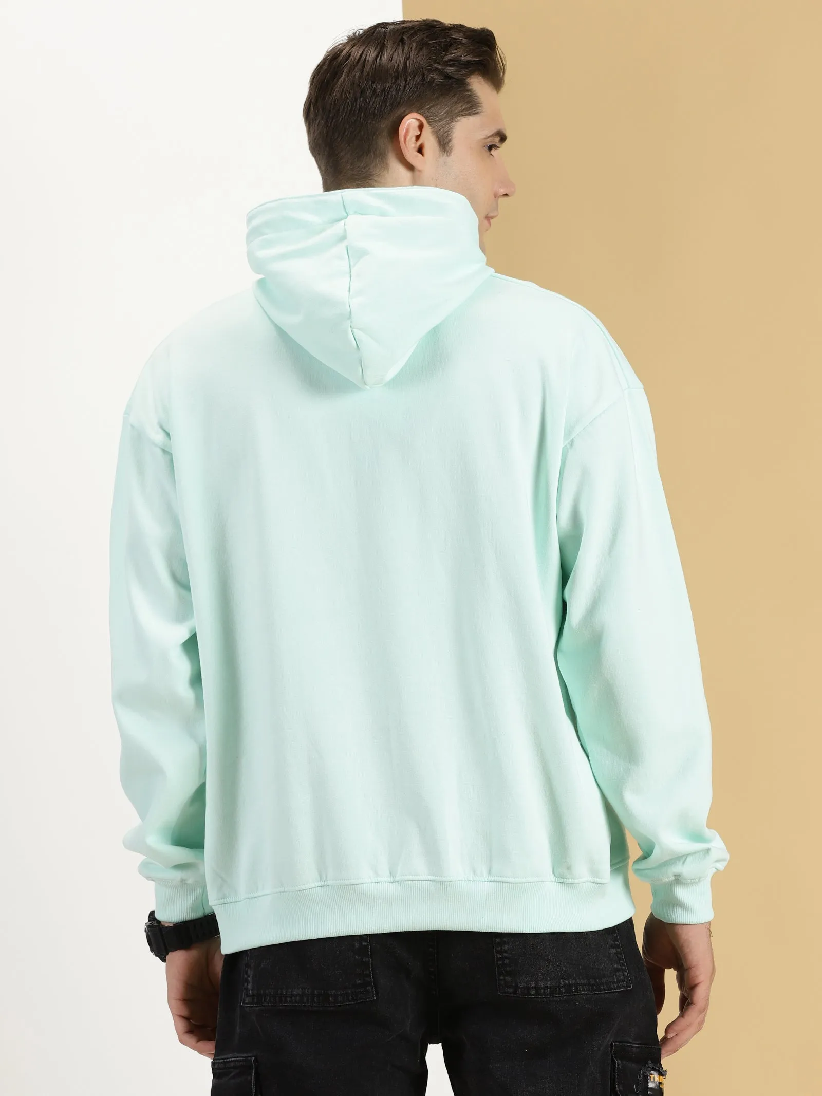 Sea Green Oversized Hoodie