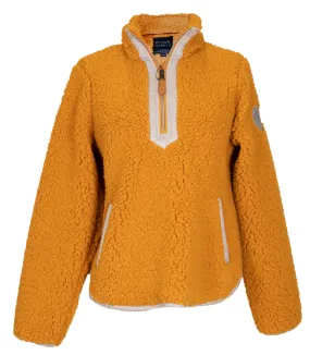 Simply Southern - Y-Neck Sherpa, Mustard